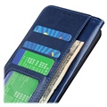 iPhone 14 Pro Wallet Case met Standaardfunctie - Blauw