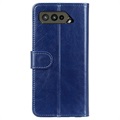 Asus ROG Phone 5 Wallet Case met standaardfunctie - Blauw