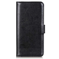 Honor X7a Wallet Case met Standaardfunctie - Zwart