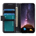 Motorola Edge 20 Lite Wallet Case met standaardfunctie - Zwart