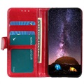 Motorola Edge 20 Lite Wallet Case met standaardfunctie - Rood