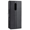 Sony Xperia 1 Wallet Case met Standaardfunctie - Zwart