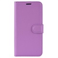 Sony Xperia 1 Wallet Case met Standaardfunctie - Paars