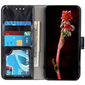 Xiaomi Redmi 10 Wallet Case met standaardfunctie - Zwart