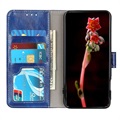 iPhone 12 Pro Max Wallet Case met standaardfunctie - Blauw