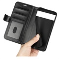 Google Pixel 7 Pro Wallet Case met Magnetische Sluiting - Zwart