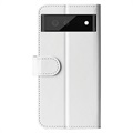 Google Pixel 7 Pro Wallet Case met Magnetische Sluiting - Wit