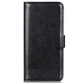 Nokia C20 Plus Wallet Case met Magnetische Sluiting - Zwart
