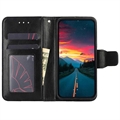 OnePlus 10T Wallet Hoesje met Magnetische Sluiting - Zwart