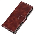 OnePlus Nord 2T Wallet Case met Magnetische Sluiting - Bruin
