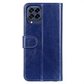 Samsung Galaxy M53 Wallet Case met Magnetische Sluiting - Blauw