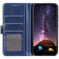 Samsung Galaxy M53 Wallet Case met Magnetische Sluiting - Blauw