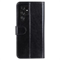 Samsung Galaxy S22 Ultra 5G Wallet Case met Magnetische Sluiting - Zwart