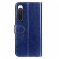 Sony Xperia 10 IV Wallet Case met Magnetische Sluiting - Blauw