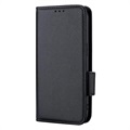 Xiaomi 12/12X Wallet Case met Magnetische Sluiting - Zwart