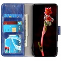Xiaomi 12 Pro Wallet Case met Magnetische Sluiting - Blauw