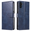 Samsung Galaxy A04s/A13 5G Portemonne Hoesje met Standaard - Blauw
