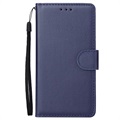 Samsung Galaxy S10e Portemonnee Hoesje met Standaard Functie - Donkerblauw