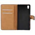 Sony Xperia Z5, Xperia Z5 Dual Wallet Leren Hoesje
