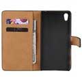 Sony Xperia Z5, Xperia Z5 Dual Wallet Leren Hoesje