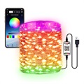 Waterdichte Bluetooth LED String Fairy Lights - 20m