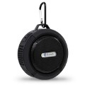 Waterdichte Bluetooth-luidspreker met zuignap C6 - Zwart