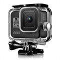 GoPro Hero 8 Black Waterdicht Hoesje met Lens Filter - Doorzichtig