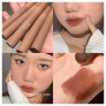 Waterbestendige, langhoudende vloeibare lippenstift in nudekleur - bruin