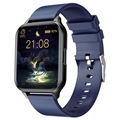 Waterbestendig Smartwatch met Hartslag Q26 (Geopende verpakking - Uitstekend) - Blauw