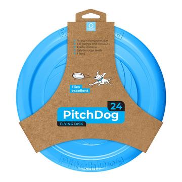 Waudog PitchDog frisbee voor honden - 24cm - Blauw