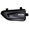 Wild Man E4 Waterbestendige Fietsframekoffer - 1l - Zwart