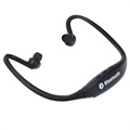 Draadloze Nekband Sport In-Ear Koptelefoon S9 - Zwart
