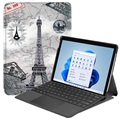Wonder Series Microsoft Surface Pro 8 Folio Case - Eiffeltoren