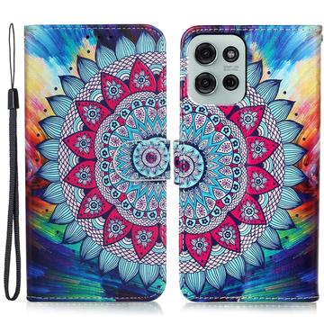Motorola Moto G75 Wonder Series Portemonnee Hoesje - Mandala