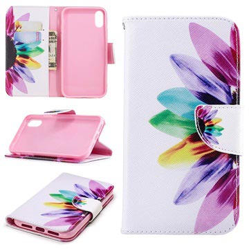 iPhone XR Wallet Case - Wonder Series - Bloem