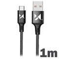 Wozinsky Data & Oplaadkabel - USB-A/USB-C - 1m
