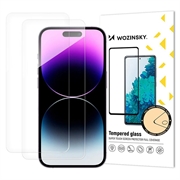 iPhone 17 Pro Max/16 Pro Max Wozinsky Super Tough Glazen Screenprotector - 2 Stu.