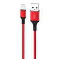 XO NB143 USB / Micro USB-kabel - 2m - Rood