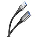 XO NB220 USB naar USB 3.0 verlengkabel - 2m - Zwart