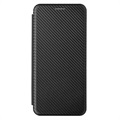 Xiaomi 11T/11T Pro Flip Case - Koolstofvezel - Zwart
