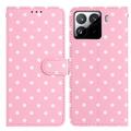 Xiaomi 15T Pro Polka Dot-patroon Portemonnee Hoesje