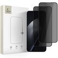 Xiaomi 15T/15T Pro Tech-Protect Glass Spy+ Privacy Glazen Screenprotector - 2 stuks. - Zwart