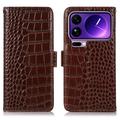 Xiaomi 17 Pro Max Crocodile Series Wallet Leren Hoesje met RFID