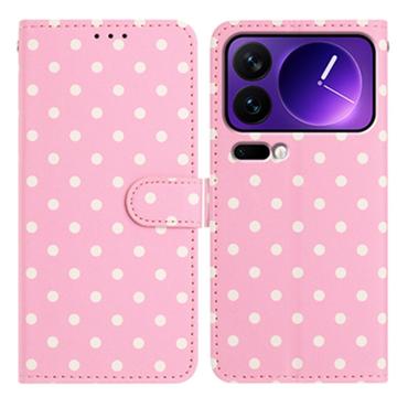 Xiaomi 17 Pro Max Polka Dot-patroon Portemonnee Hoesje