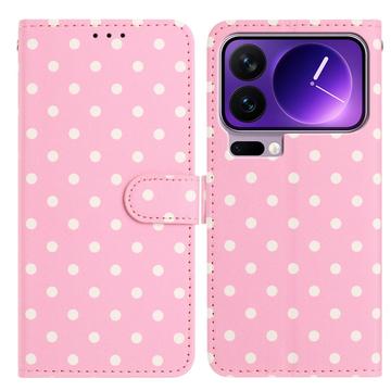 Xiaomi 17 Pro Polka Dot-patroon Portemonnee Hoesje