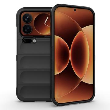 Xiaomi 17 Pro Rugged TPU Hoesje - Zwart