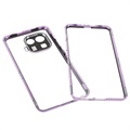 Xiaomi Mi 11 Pro magnetische behuizing met gehard glas - lichtpaars