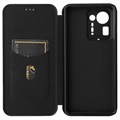 Xiaomi Mix 4 Flip Case - Koolstofvezel - Zwart