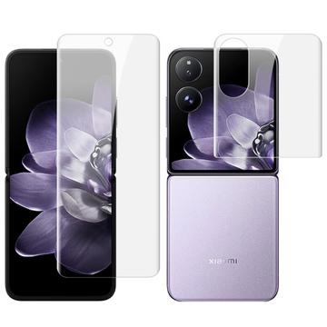 Xiaomi Mix Flip 2 Imak Hydrogel IV Beschermingsset - 2 stuks. - Transparant