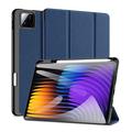 Xiaomi Pad 7/7 Pro Dux Ducis Domo Tri-Fold Smart Folio Hoesje - Blauw